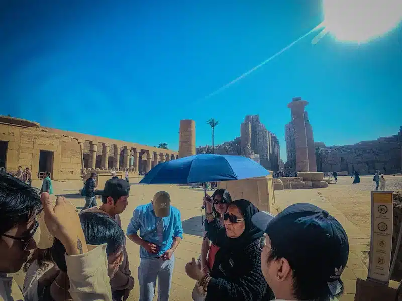 Private Luxor day trip from Hurghada Egypt temples and Nile view