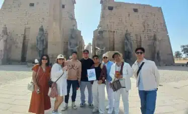Private Luxor day trip from Hurghada Egypt temples and Nile view