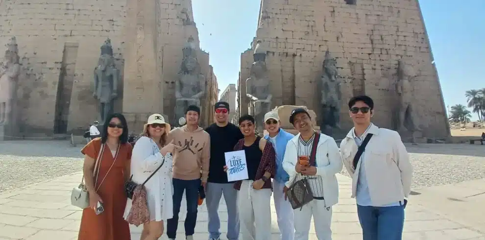 Private Luxor day trip from Hurghada Egypt temples and Nile view