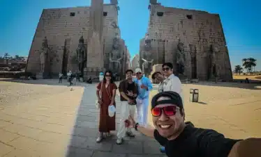 Private Luxor day trip from Hurghada Egypt temples and Nile view