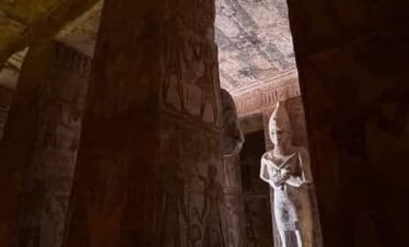 Private Abu Simbel tour from Aswan featuring the Great Temple of Ramses II with a private Egyptologist guide