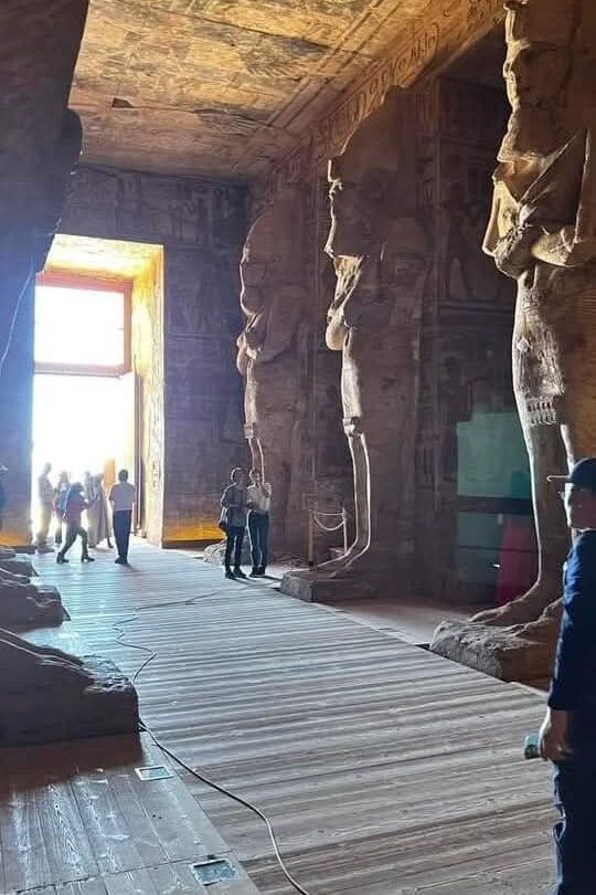 Private Abu Simbel tour from Aswan featuring the Great Temple of Ramses II with a private Egyptologist guide