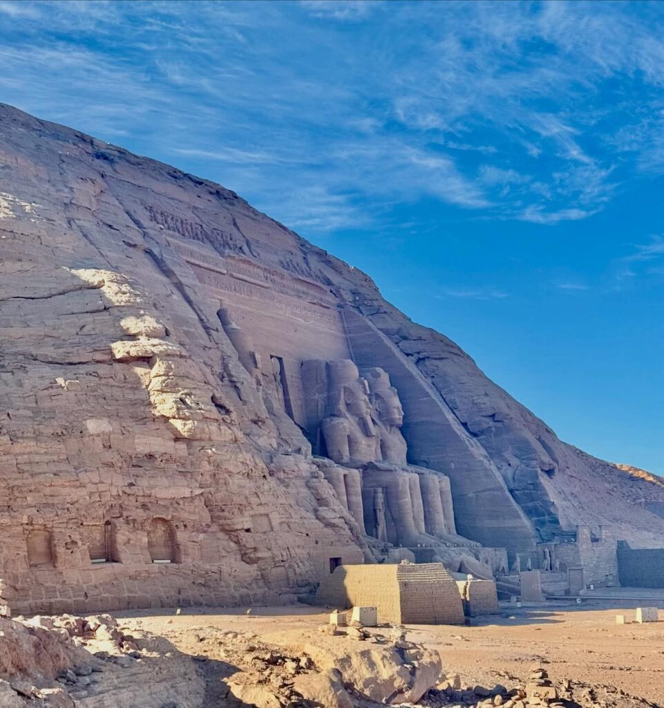 Private Abu Simbel tour from Aswan featuring the Great Temple of Ramses II with a private Egyptologist guide