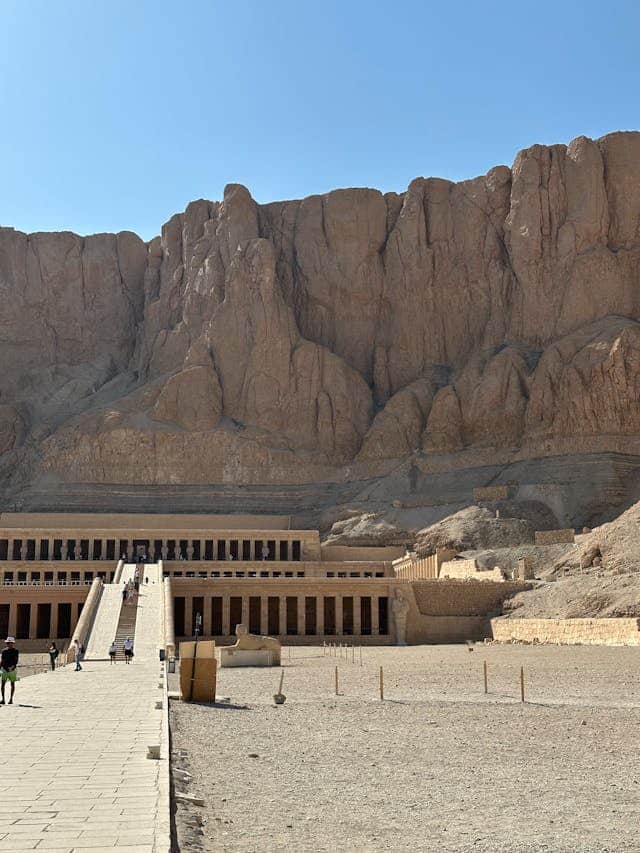 Luxor West Bank Day Tour visiting the Valley of the Kings, Hatshepsut Temple, Medinet Habu, and the Colossi of Memnon
