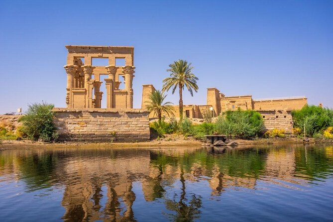 Aswan day tour from Luxor visiting Philae Temple, High Dam, and Unfinished Obelisk