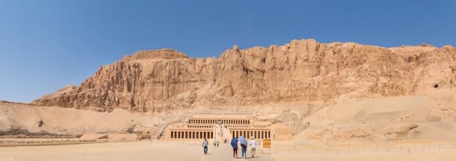 Luxor West Bank Day Tour visiting the Valley of the Kings, Hatshepsut Temple, Medinet Habu, and the Colossi of Memnon