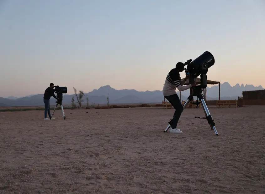 Hurghada Star gazing desert safari with camel ride at night