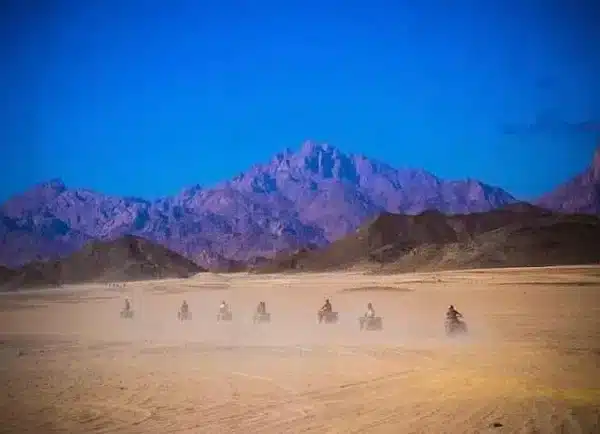 Morning quad bike safari Hurghada desert