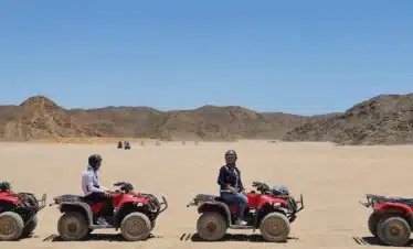 Morning quad bike safari Hurghada desert