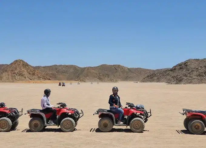 Morning quad bike safari Hurghada desert