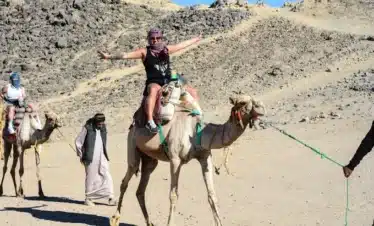 Quad bike safari Hurghada sunset desert