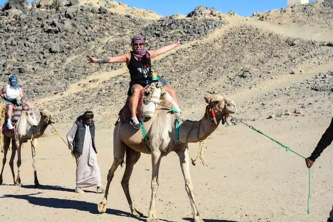 Quad bike safari Hurghada sunset desert