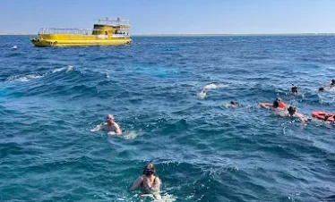 Royal Sea Scope Hurghada panoramic coral reef viewing