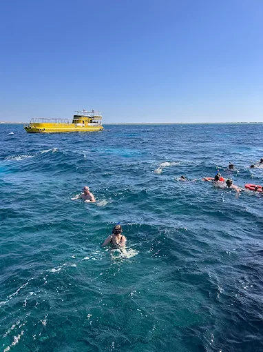 Royal Sea Scope Hurghada panoramic coral reef viewing