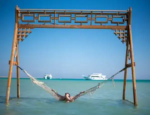 Orange Bay Hurghada private speed boat snorkeling experience