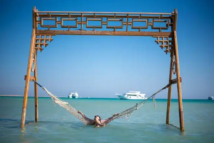 Orange Bay Hurghada private speed boat snorkeling experience