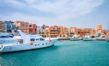 Snorkeling in the Red Sea during Orange Bay trip from Hurghada