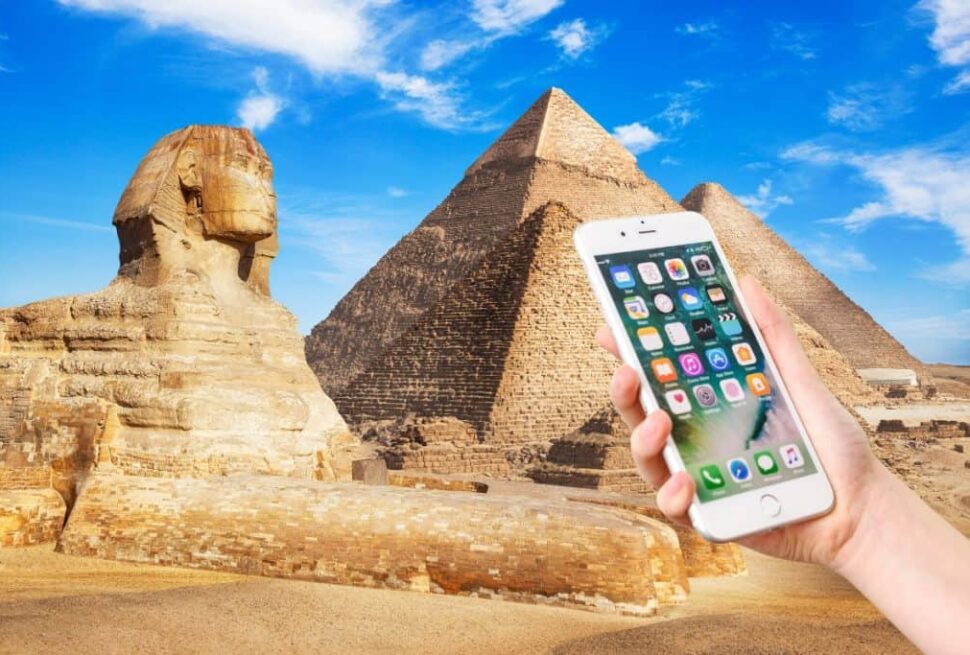 Tourist SIM card and mobile internet packages in Egypt