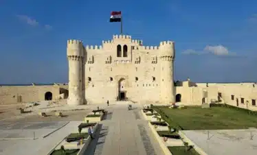 Private air-conditioned vehicle with professional tour guide for Alexandria day trip from Cairo"