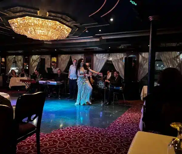 Cairo Nile Dinner Cruise with dinner and live entertainment