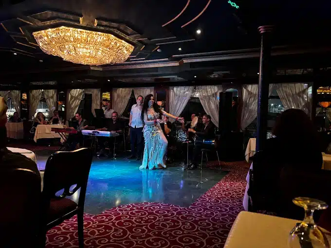Cairo Nile Dinner Cruise with dinner and live entertainment