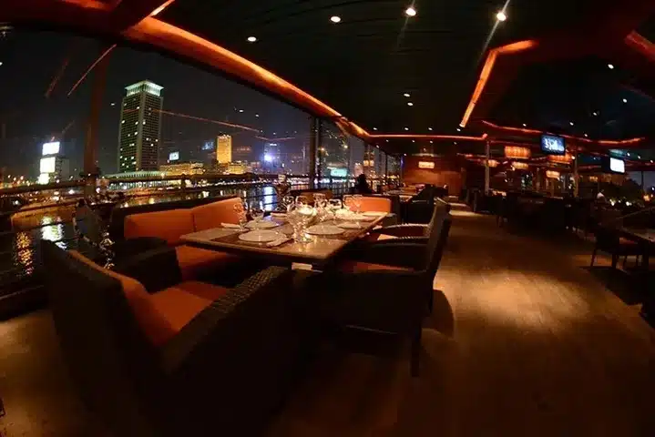 Cairo Nile Dinner Cruise with dinner and live entertainment