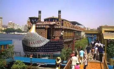 Cairo Nile Dinner Cruise with dinner and live entertainment