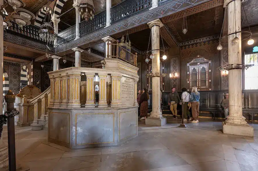Ben Ezra Synagogue in Coptic Cairo one of the oldest Jewish sites in Egypt