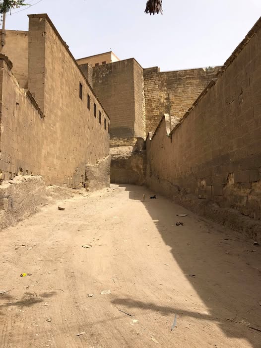 Historic gate inside Cairo Citadel where the Mamluks massacre took place