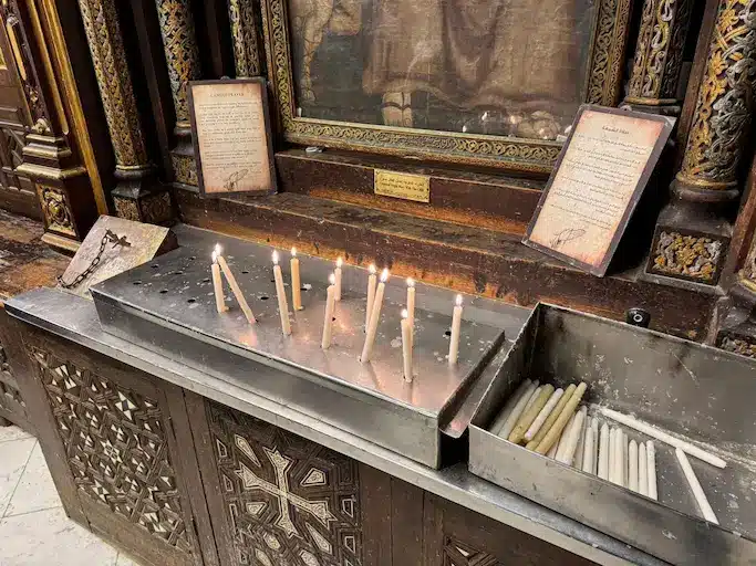 Panoramic view of Coptic Cairo showing churches, synagogues, and ancient architecture