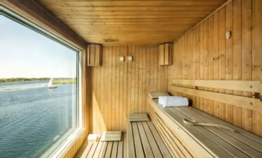sauna room inside Alyssa Nile Cruise