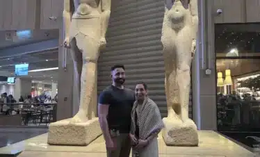 Grand Egyptian Museum modern building Cairo Egypt