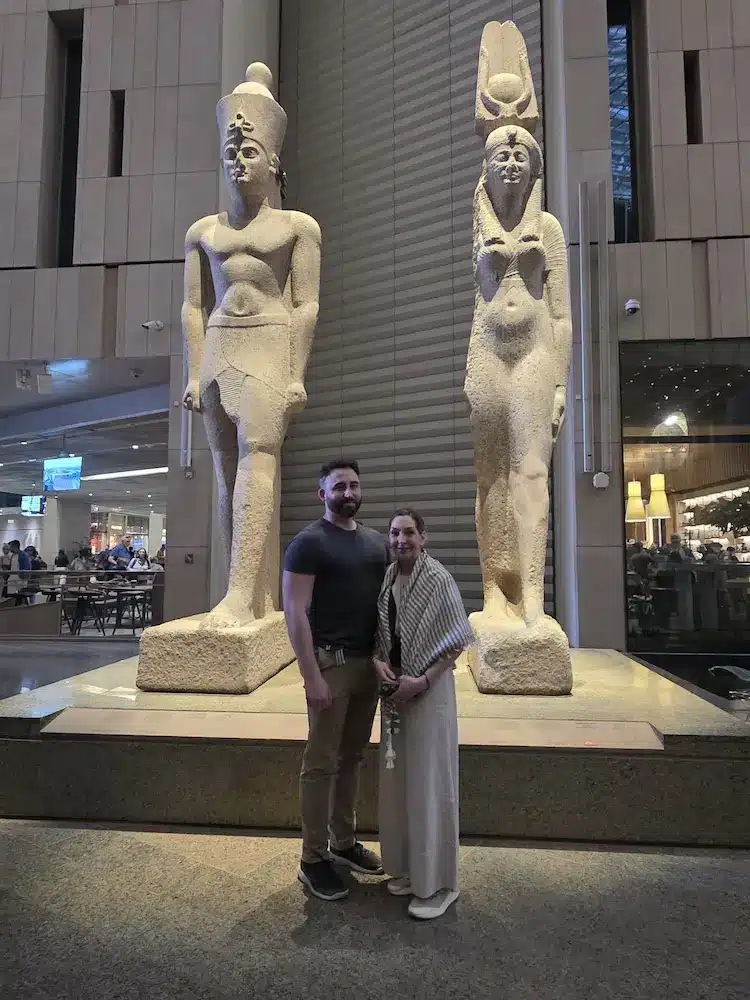 Grand Egyptian Museum modern building Cairo Egypt