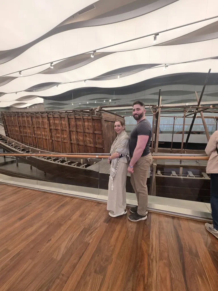 Grand Egyptian Museum modern building Cairo Egypt