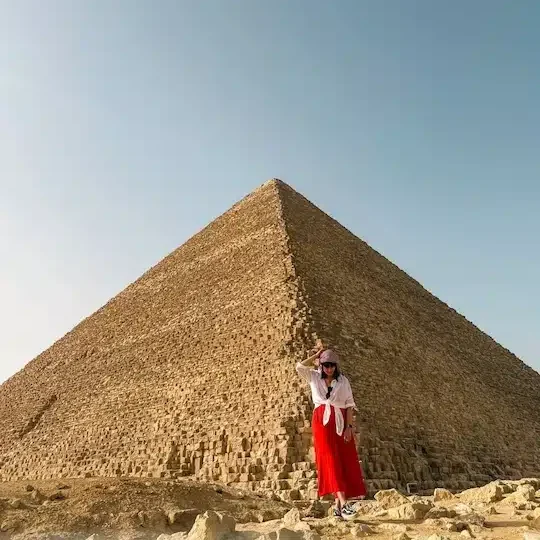 Hurghada to Cairo Day Trip: Is It Worth It in 2026? The Pyramids of Giza during a private Cairo day trip from Hurghada